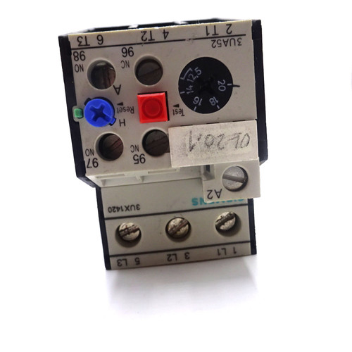 Overload Relay 3UA5200-2B Siemens Current Range 12.5 to 20A *Used*
