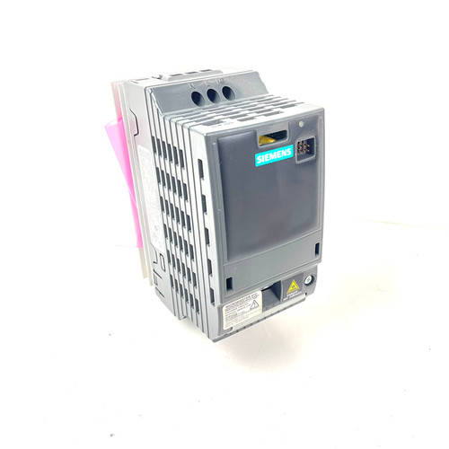 Inverter Drive 6SE6410-2BB13-7AA0 Siemens 1ph 4.4A 230VAC 0.37kW *Used*