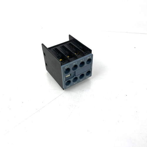 Auxiliary Contact Block 3RH2911-1FA22 Siemens 2NO 2NC Front Mount *Used*