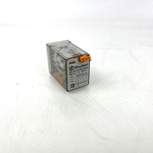 General Relay 55.34.8.230.0040 Finder Plug In 230VAC *Used*