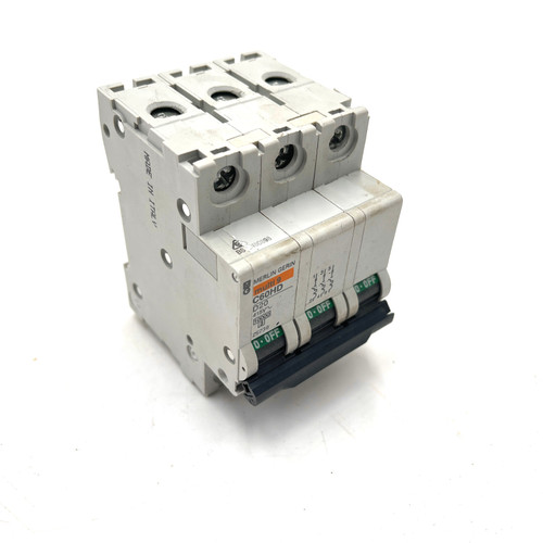 MCB 25730 Merlin Gerin Schneider 20A D-Curve 3P C60HD *Used*
