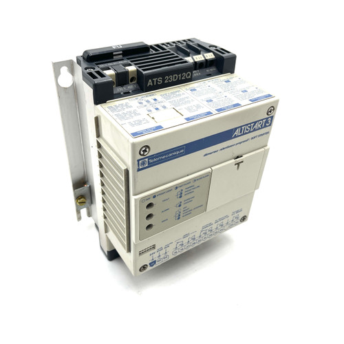 Soft Starter ATS23D12Q Telemecanique Altistart 3 1ph 200/380VAC *Used* Soft Starter ATS23D12Q Telemecanique Altistart 3 1ph 200/380VAC *Used*