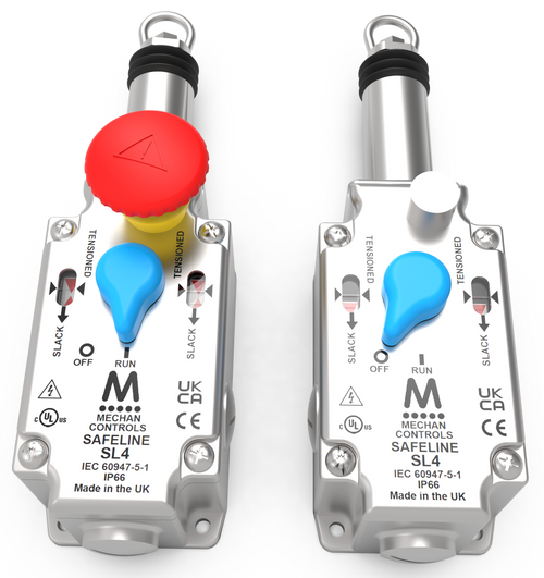 Mechan Controls SL4-SS-E-22 Grabwire With E-Stop