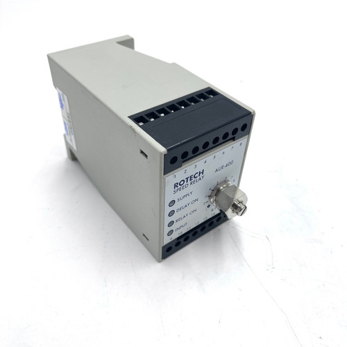 Speed Relay AUE-420W/2 Rotech Systems 0-200rpm 110/120VAC *New*