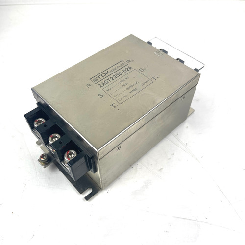 Noise Filter ZAGT2250-02A TDK 250VAC 50A *Used*