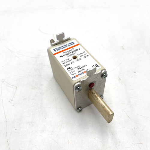 Fuse Link NH1UD69V200PV Mersen 200A NH1 690VAC 448-3487