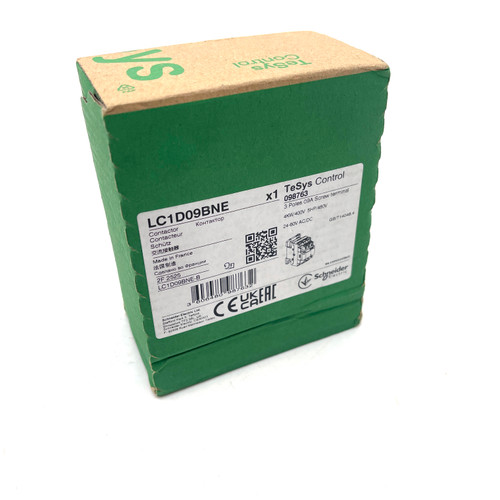 Contactor LC1D09BNE Schneider 4kW 24-60VAC/DC