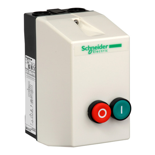 Enclosed DOL Starter LE1D18F7 Schneider 110VAC 18A 7.5kW