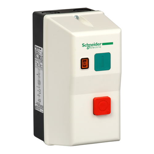 Enclosed DOL Starter LE1M35U707 Schneider 240VAC 1.2-1.8A 0.55kW