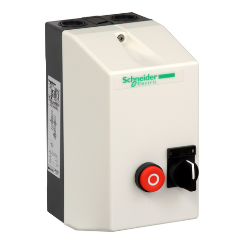 Enclosed DOL Starter LE2D12V7 Schneider 400VAC 12A 5.5kW
