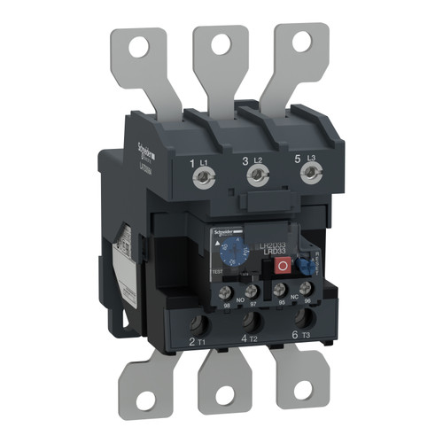 Thermal Overload Relay LRD33656 Schneider 3P 1NC + 1NO Aux 80-104A