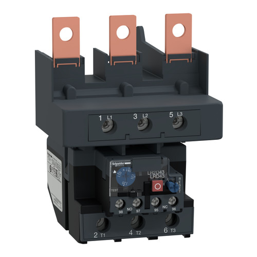 Thermal Overload Relay LRD4369 Schneider 3P 1NC + 1NO Aux 110-140A