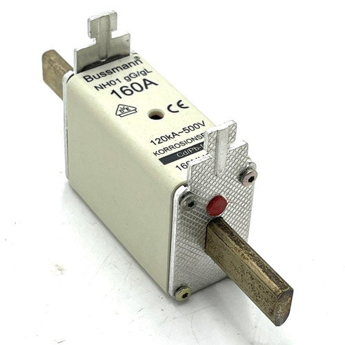 Fuse Link 160NHG01B Bussmann 160A gG/gL NH01 500VAC