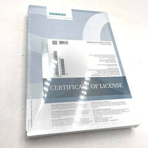 Engineering Software Floating License S79220-B7729-F888 Siemens PCS 7 V9.0 IPC