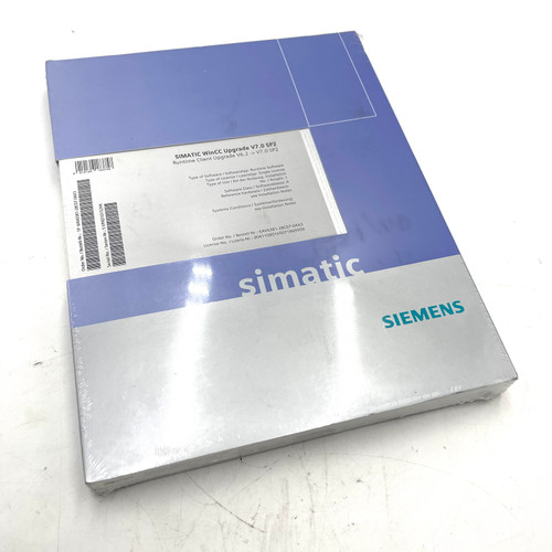 Runtime Software Single License 6AV6381-2BC07-0AX3 Siemens Upgrade V7.0 SP2