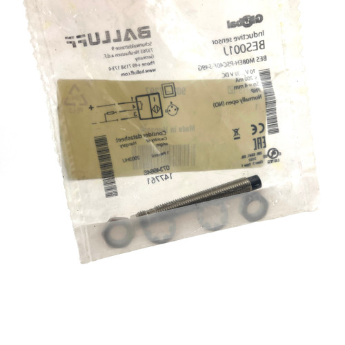 Inductive Proximity Sensor BES001J Balluff sn=4mm PNP NO *Used*