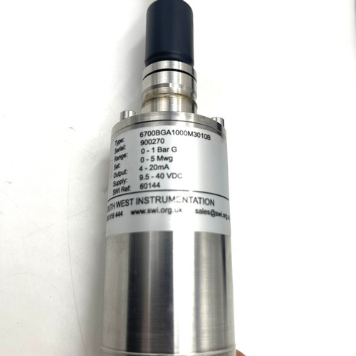 Pressure Sensor 6700BGA1000M3010B Gems 0-1bar 4-20mA *New*
