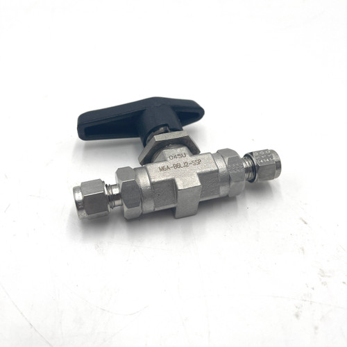 2-Way Ball Valve M6A-B6LJ2-SSP Parker 6mm A-LOK 316SS