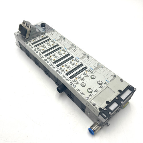 CPX Remote I/O Terminal CPX-M-FB34 Festo  PROFINET 24 V DC 1 M125 I/O *Used*