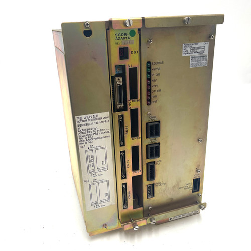 Controller Rack SGDR-AXA01A Yaskawa NX100 4 Slot Rev C00 *Used*