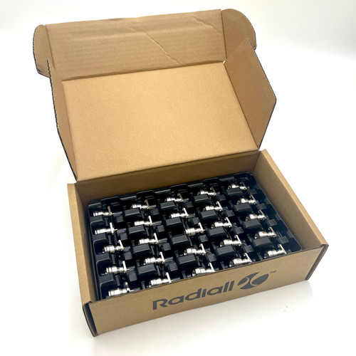 RF Coaxial Connector R161410000 Radiall N-Type Female 50 Ohm Box of 50
