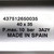 Cylinder 437512650035 ASCO Joucomatic 40x35