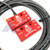 Mechan Controls - MS5-21-DC-10M, Magnetic Safety Switch and Actuator, 2NO/1NC, DC, Plastic, 10m pre-wired Cable