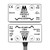 Mechan Controls - HE1-SS-20-0.3M, Coded Magnetic Safety Switch and Actuator, 2NO, Stainless Steel 316, 0.3m pre-wired Cable