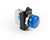 C SIGNAL LAMPS WITH CONTACT BLOCK BLUE LED 100-250 V AC/DC WITH NUT