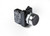 CM FLUSH PUSH BUTTON 1NO BLACK WITH NUT