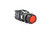 D SERIES ROUND PUSH BUTTON RED 1NC