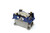 EBM 10 POLES 16 A HOUS.W MALE INS. DBL SIDE ENTRY W FOUR HANDLE