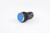 MB SERIES FLUSH PUSH BUTTON BLUE 1NO+1NC