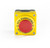 P SERIES BLACK YELLOW PL SNG BOX 1NC EMER.STOP LIT 24V AC/DC 40 MM