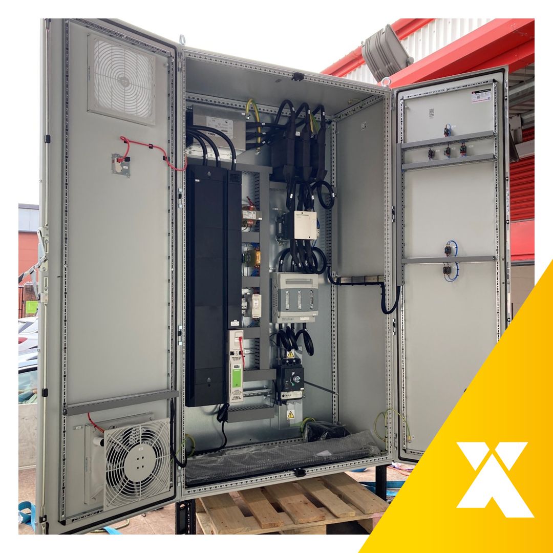 Axxa Ltd Created Variable Frequency Drive Panel totally Customised