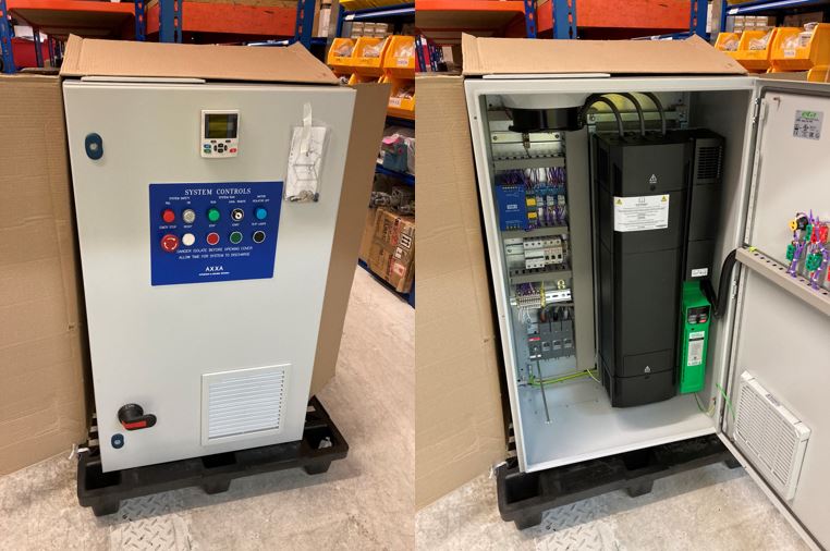 75kW heavy duty, 90kW normal duty VFD panl