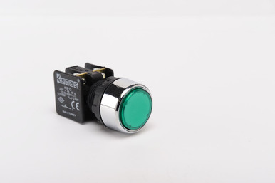 Flush Push Button 22M Stop (1NC) Green KB12DY EMAS - Axxa - Motor ...