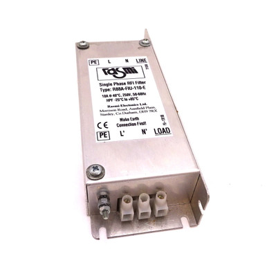 RFI Filter R88A-FIU-110-E Rasmi Electronics 1PH 250VAC 50/60Hz 10A ...