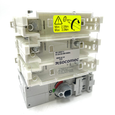 Fuse Switch Disconnector 38413006 Socomec Fuserbloc TS A2-A3 3x63A ...