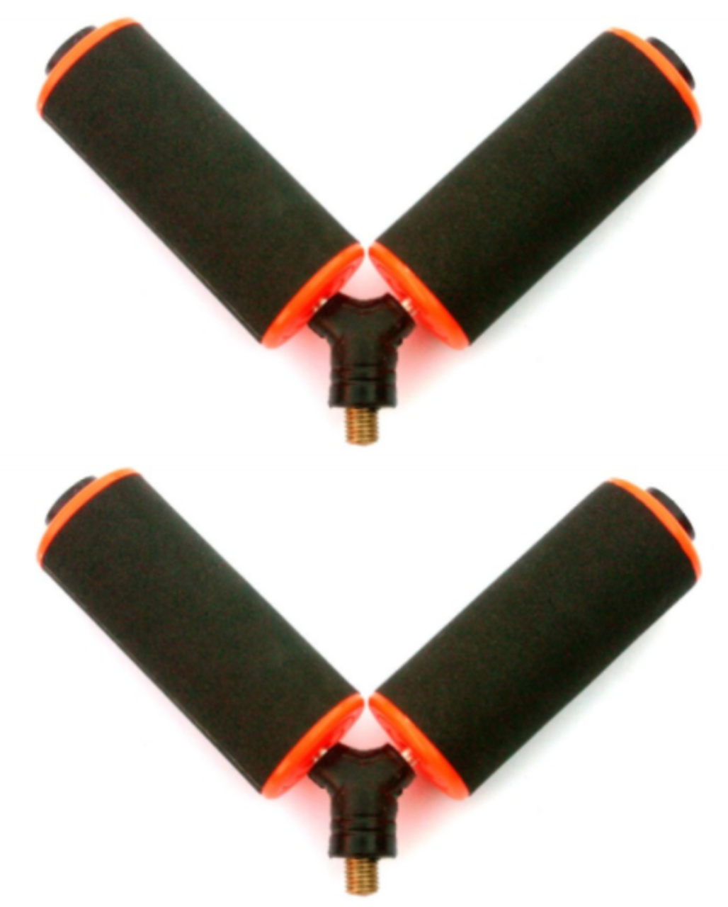2X 3 V Pole Rollers