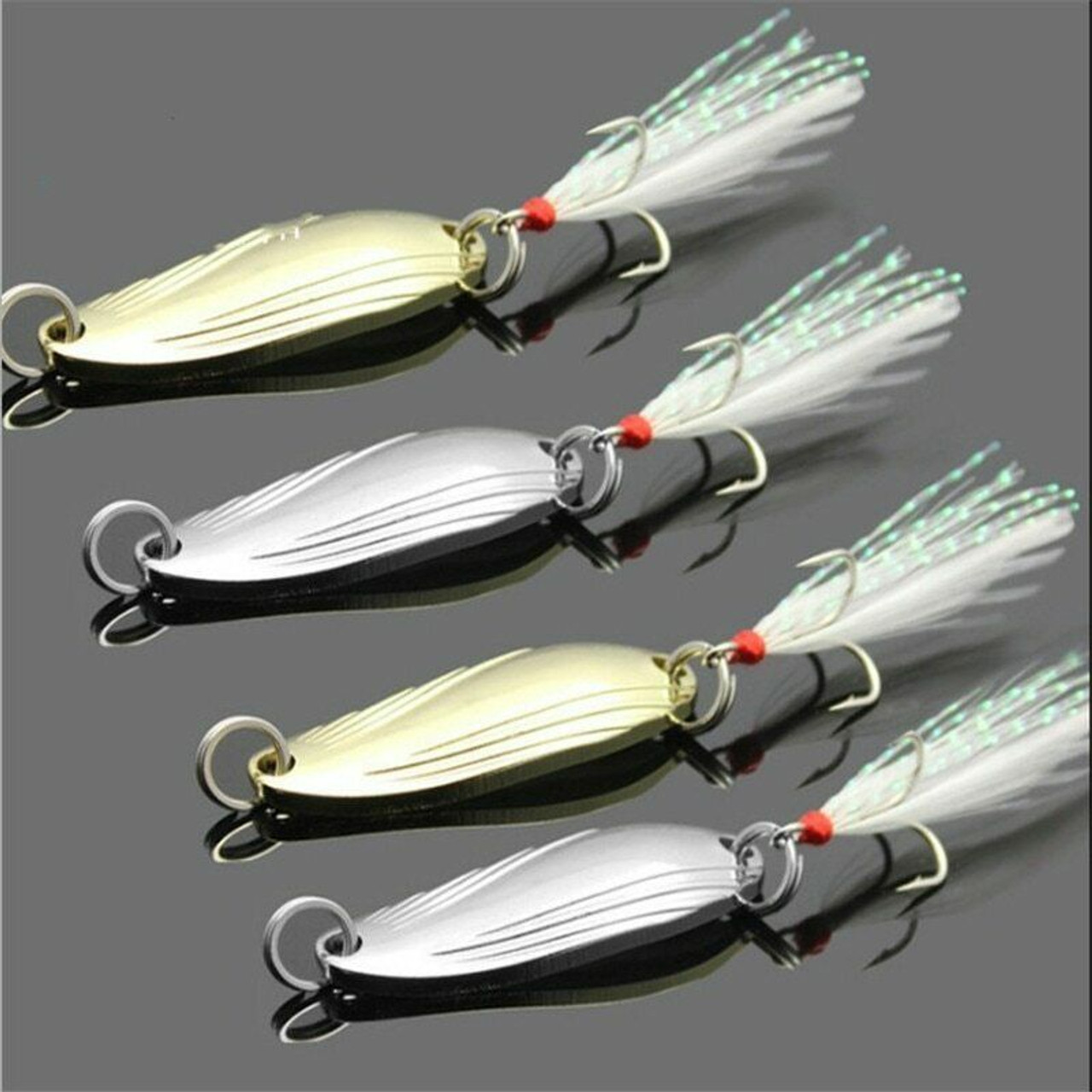 New Savage Silver & Gold Fishing Spoons
