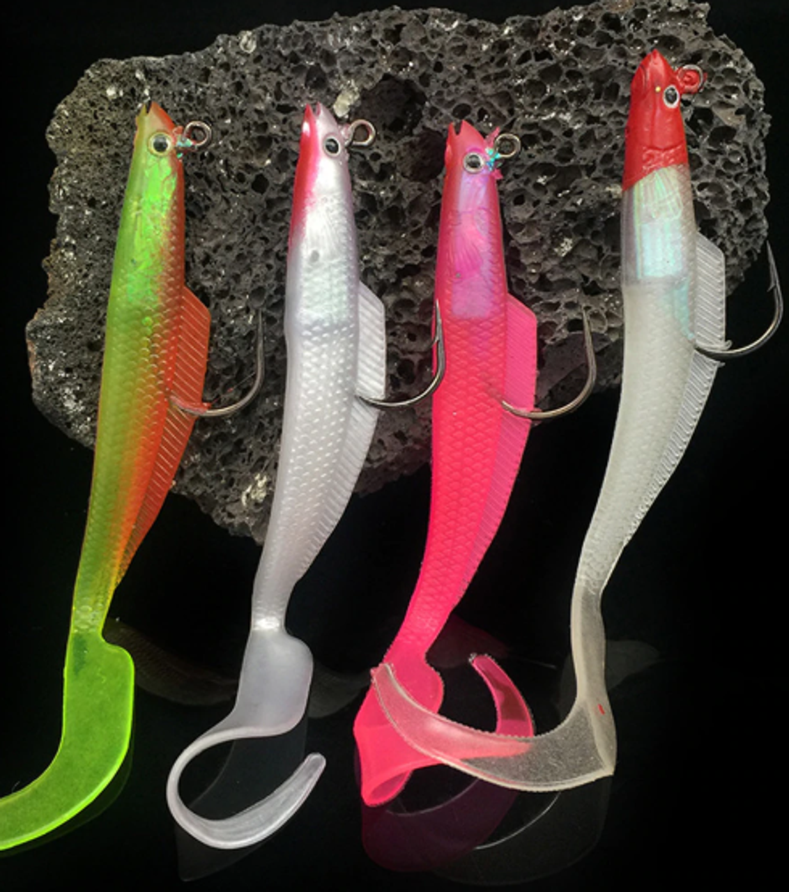 Sandeel Fishing Lures - Bass, Pollock, Cod - Various Colours - NEW Pearl  Sparkle, New Milton (near Bournemouth) - Advert 110797