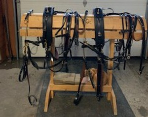 ComfyFit Pairs Cob Harness with Leather Lining and Brass Fittings ComfyFit Pairs Cob Harness with Leather Lining and Brass Fittings