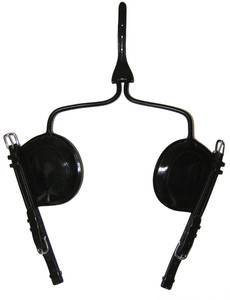 Cheeks with Blinkers and Wire Stays