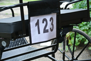 Softside Number/Map Holder with Velcro Flap/Attachment