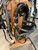Leather Fancy Draft Single Harness 24" SS Hames
