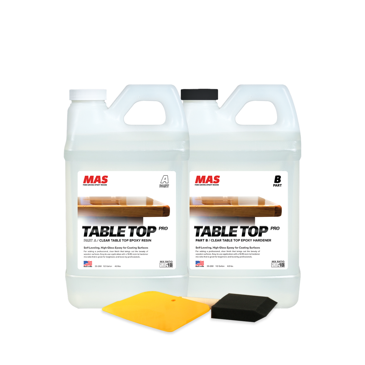 Best Tabletops, Bar Tops Epoxy Resin Kits - Free Shipping To USA