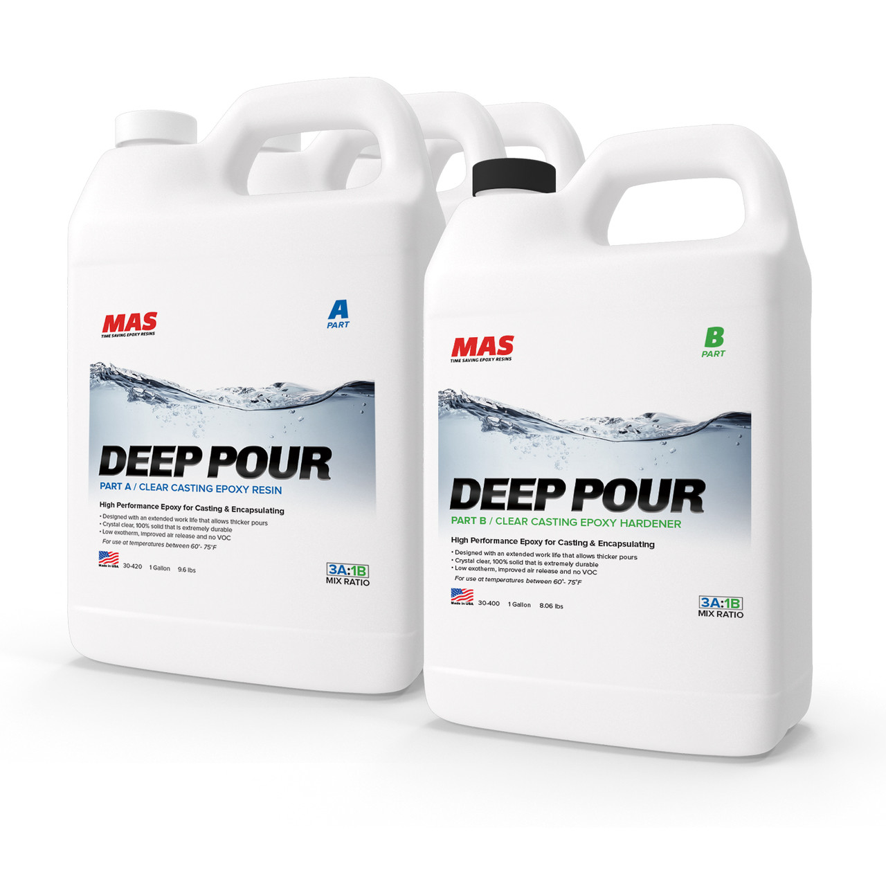 MAS Deep Pour Epoxy, 1.3 Quart Kit by Rockler