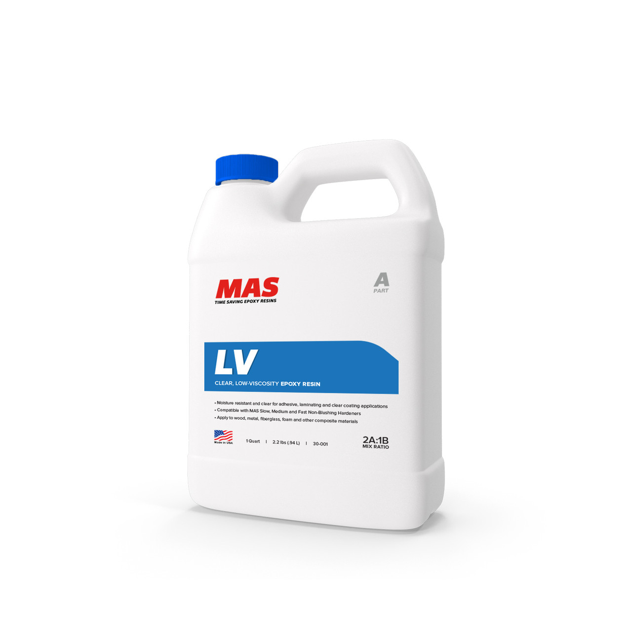 MAS Low Viscosity Epoxy Resin (Quart)