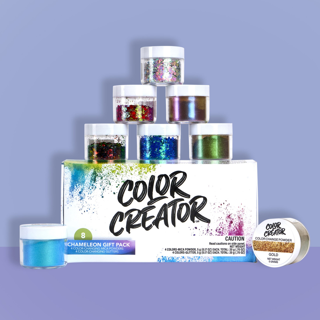 Colossal Chameleon Color Change Pack (8 pack) Mica Powders & Glitters - Mas  Epoxies